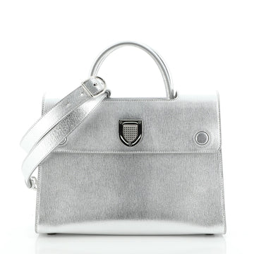 Christian Dior Diorever Handbag Leather Medium