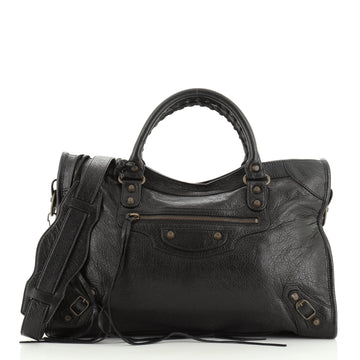 Balenciaga City Classic Studs Bag Leather Medium
