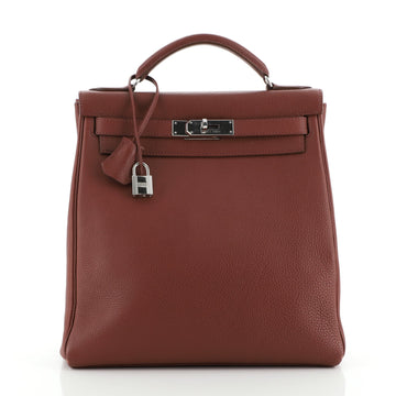 Hermes Kelly Ado Backpack Togo 28