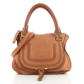 Chloe Marcie Satchel Leather Medium