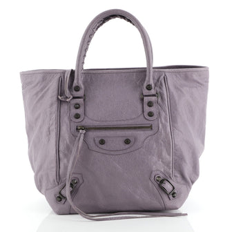 Balenciaga Sunday Tote Classic Studs Leather Small