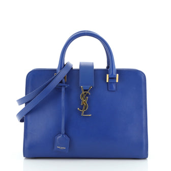 Saint Laurent Monogram Cabas Leather Small