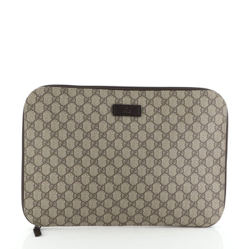 Gucci Eden Laptop Sleeve GG Coated Canvas Medium