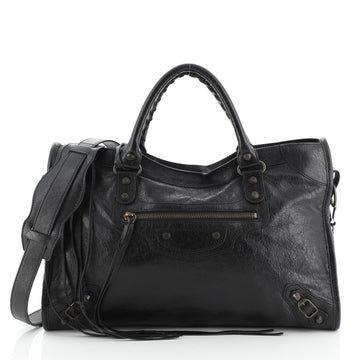 Balenciaga City Classic Studs Bag Leather Medium
