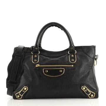 Balenciaga City Classic Metallic Edge Bag Leather Medium