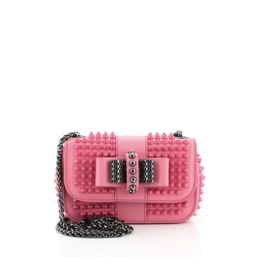 Christian Louboutin Sweet Charity Crossbody Bag Spiked Leather Baby