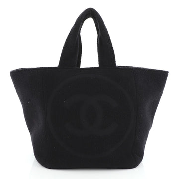 Chanel CC Beach Tote Terry Cloth Medium