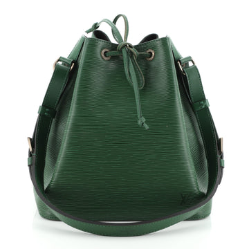 Louis Vuitton Petit Noe Handbag Epi Leather