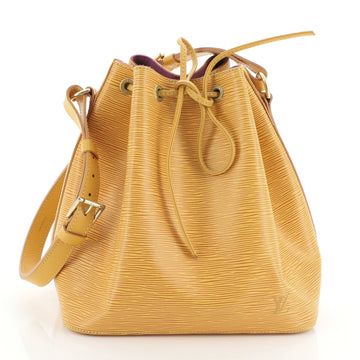Louis Vuitton Petit Noe Handbag Epi Leather
