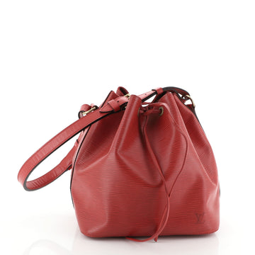 Louis Vuitton Petit Noe Handbag Epi Leather