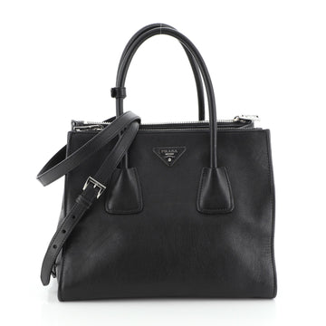 Prada Twin Pocket Tote Glace Calf Medium