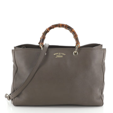 Gucci Bamboo Shopper Tote Leather Large