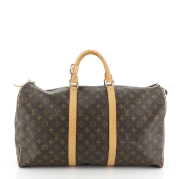 Louis Vuitton Keepall Bag Monogram Canvas 50