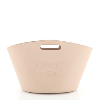 Gucci Logo Tote Rubber Large