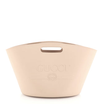 Gucci Logo Tote Rubber Large