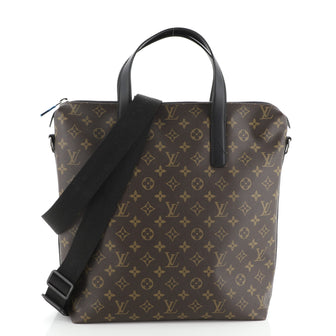Louis Vuitton Kitan Handbag Macassar Monogram Canvas