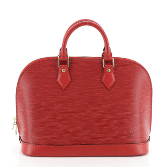 Louis Vuitton Vintage Alma Handbag Epi Leather PM
