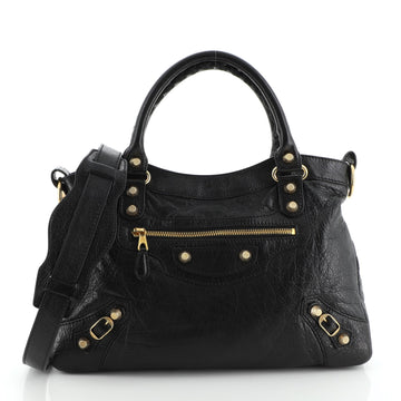 Balenciaga Town Giant Studs Bag Leather