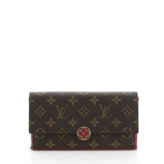 Louis Vuitton Flore Wallet Monogram Canvas