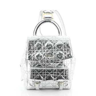 Christian Dior Stardust Backpack Cannage Quilt Leather Small