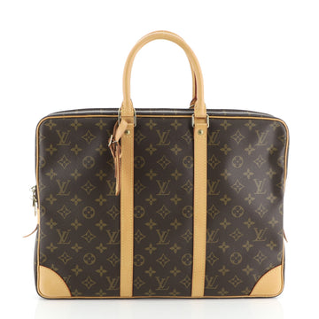 Louis Vuitton Porte-Documents Voyage Briefcase Monogram Canvas