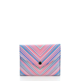 Louis Vuitton Compact Victorine Wallet Limited Edition Tropical Epi Leather