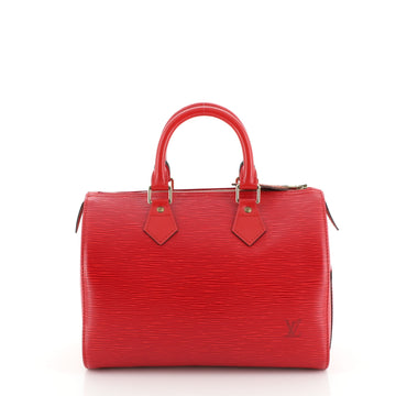 Louis Vuitton Speedy Handbag Epi Leather 25