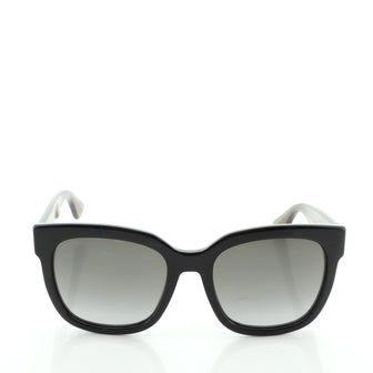 Gucci Web Square Sunglasses Acetate