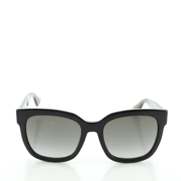 Gucci Web Square Sunglasses Acetate