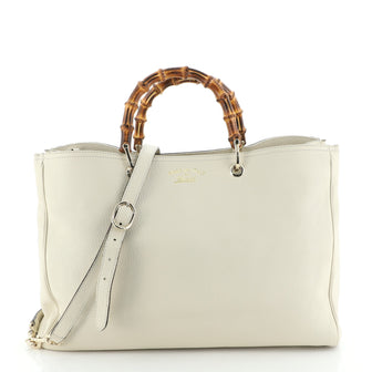 Gucci Bamboo Shopper Tote Leather Large