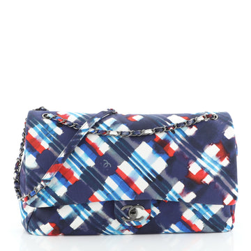Chanel Airlines CC Flap Bag Printed Canvas XXL