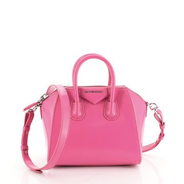 Givenchy Antigona Bag Glazed Leather Mini