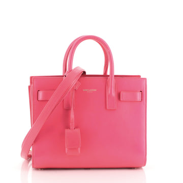Saint Laurent Sac de Jour Bag Leather Nano