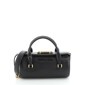 Prada Sybille Barrel Bag Saffiano Leather Mini