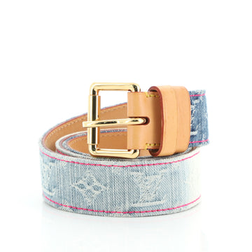 Louis Vuitton Sunshine Belt Denim Wide