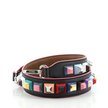 Fendi Kan I Shoulder Strap Studded Leather