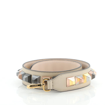 Fendi Kan I Shoulder Strap Studded Leather