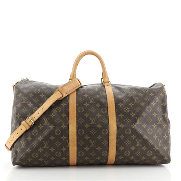 Louis Vuitton Keepall Bandouliere Bag Monogram Canvas 55