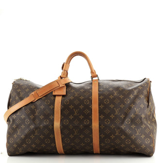 Louis Vuitton Keepall Bandouliere Bag Monogram Canvas 60