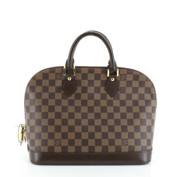 Louis Vuitton Vintage Alma Handbag Damier PM