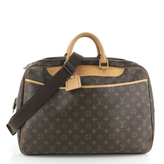 Louis Vuitton Alize Bag Monogram Canvas 24 Heures