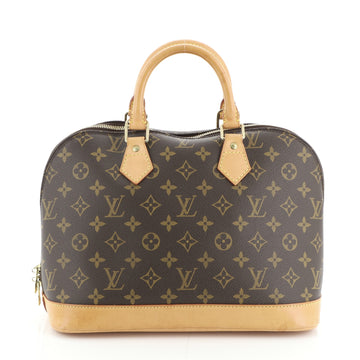Louis Vuitton Vintage Alma Handbag Monogram Canvas PM