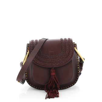 Chloe Hudson Handbag Whipstitch Leather Small