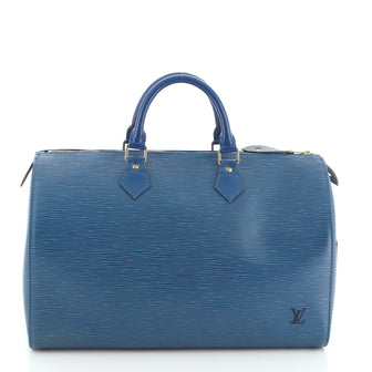 Louis Vuitton Speedy Handbag Epi Leather 35
