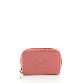 Chanel Timeless Zip Around Coin Purse Caviar