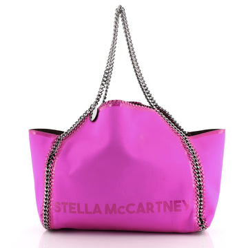 Stella McCartney Falabella Reversible Tote Satin Small
