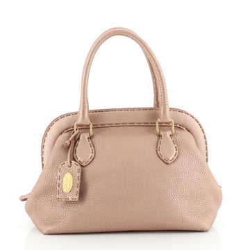 Fendi Selleria Frame Doctor Bag Leather Small