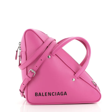Balenciaga Triangle Duffle Bag Leather Small
