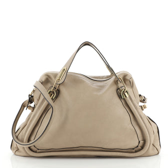 Chloe Paraty Top Handle Bag Leather Large
