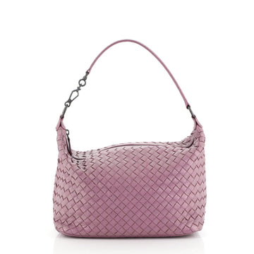 Bottega Veneta Zip Hobo Intrecciato Nappa Small